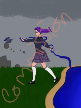 Full Body, Simple Shading, Minimal Background.